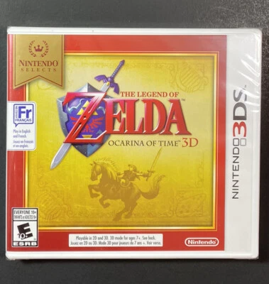 The Legend of Zelda Ocarina of Time 3D [ Nintendo Selects ] (3DS) NEW - Image 1 of 4