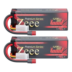 Zeee Premium Series 3S Lipo Battery 5200mAh 11.1V 100C Hard Case Battery with... - Picture 1 of 7