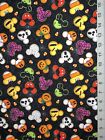 Mickey Halloween Disney Custom Fabric Fat Quarter 18”x28” Spandex Stretch