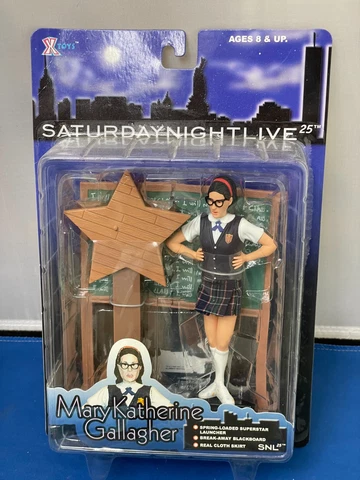 VINTAGE Mary Katherine Gallagher SNL Figure Saturday Night Live 2000 NIB Cover