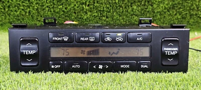 Panel controlador de clima de calefacción de aire acondicionado Lexus LS400 1995-1997 55900-50191 OEM usado Foto 1 de 4