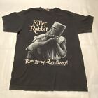 Killer Rabbit Run Away! 2005 Shirt Monty Python Shirt Black Size M