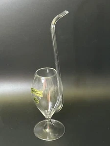 Handwerk Französisch ACB Frankreich Glas Brandy Port Rohr Sipper - Bild 1 von 6