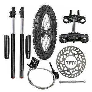 Front Forks Triple Tree+70/100-17 Wheel Tire Brake for Pit Dirt Bike YZ85 CR85 - Bild 1 von 11