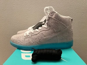Nike Dunk High Premium SB Chairman Bao White Polarized Blue size 9 - Picture 1 of 8