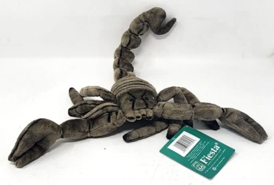 Fiesta Toys Scorpion Plush Gray 16" Bendable Stuffed Animal New w/tags 2001 - Image 1 of 4