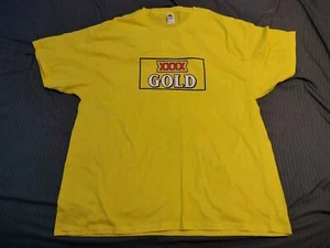 2XL Herren XXXX Gold Lager Werbung T-Shirt Shirt Australian Beer Gelb Neu ohne Etikett - Bild 1 von 7