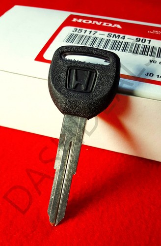 Genuine OEM Honda Master Key Blank Civic CR-V CRX del Sol Prelude ...