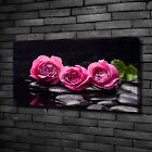 Leinwandbild Kunst-Druck 100x50 Bilder Blumen & Pflanzen Rosa Rosen