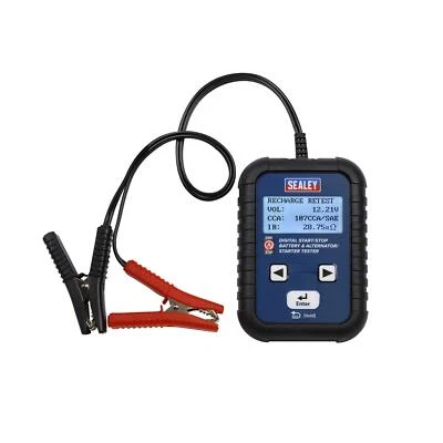Sealey Digital Start/Stop Battery & Alternator/Starter Tester - Image 1 of 4