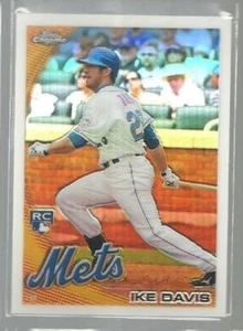 2010 Topps Chrome Wrapper Redemption Refractors #184 Ike Davis (ref38692) - Picture 1 of 1