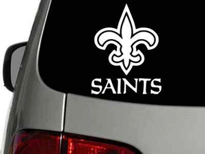 NEW ORLEANS SAINTS Vinyl Decal Car Wall Window Truck Sticker CHOOSE SIZE COLOR - Picture 1 of 1