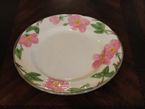 VINTAGE Franciscan DINNER PLATE Authentic Hand Decorated DESERT ROSE England - Picture 1 of 4