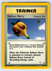 Balloon Berry 60/64 Neo Revelation Pokemon Card Vintage Trainer - Mp - Picture 1 of 2