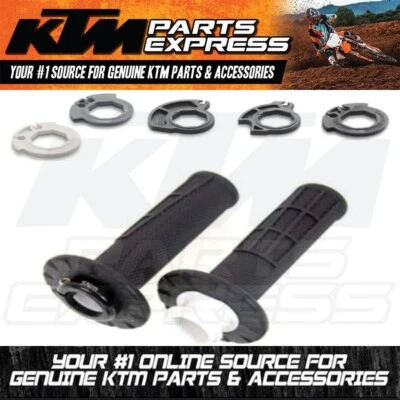 NUEVO JUEGO DE EMPUÑADURAS KTM HUSQVARNA NEGRO 125 250 300 350 450 2023 2024 A46002921000C1 Foto 1 de 4