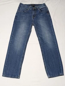 Silver Jeans Garret Cotton Adjustable Waist Straight Leg Pants Size 10 - Picture 1 of 11