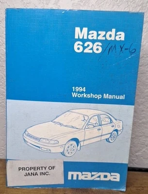 Mazda 626 1994 sedán manual de reparación de taller DX LX ES V6 2,0 L 2,5 L Foto 1 de 3