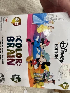 Disney Edition Color Brain Game Cardinal Open Box Age 8 +. 20 Min Game - Picture 1 of 9