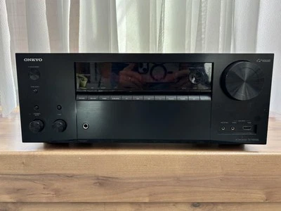 ONKYO	TX-NR656 AV RECEIVER 7.2Channels UHD Network Black 2016 WorkingTested Used - Image 1 of 4
