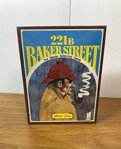 1977 Hanson 221 B Baker Street Sherlock Holmes The Master Detective Game - Neu - Bild 1 von 9