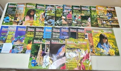 Birds and Blooms Magazine Lot of 26 Issues 1994-2004 Vintage - Image 1 of 4