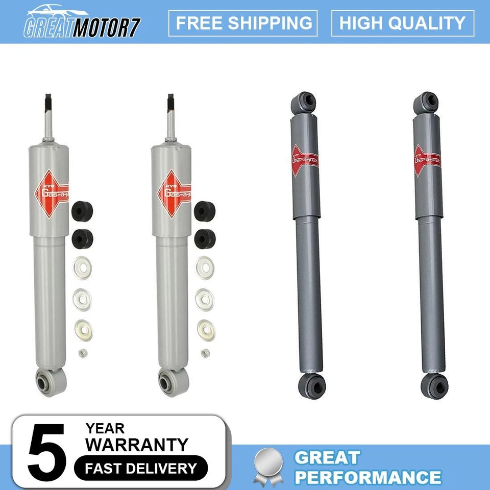 Оригинальный передний задний амортизатор KYB для Toyota 4Runner 1986-1989 годов выпуска с пожизненной гарантией - Изображение 1 из 4