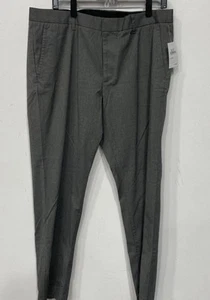 2 Paia Pantaloni Bonobos Uomo 36x30 Dritti Elasticizzati Weekender Grigio e Nero Nuovi con etichette - Foto 1 di 10