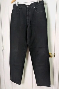 Versace Jeans Couture Black Denim Straight-Leg Jeans Herren 36 Classic Logo Italy - Bild 1 von 11