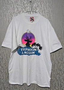 Vintage Disney Designs Typhoon Lagoon T-Shirt Size XL USA Made Water Park (J) - Picture 1 of 3