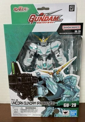 Bandai Namco Gundam Universe RX-0 Unicorn (Awakened) GU-29 Figure US SELLER - Image 1 of 4