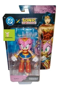 Modellino Amy As Wonder Woman DC X SONIC THE HEDGEHOG 5" NUOVO 2025 - Foto 1 di 2