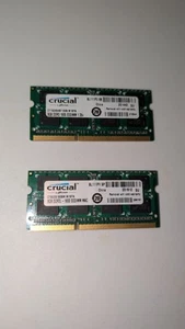 Crucial 16GB RAM, 2x8GB DDR3(L) - 1600 SODIMM 1.35v - Picture 1 of 2