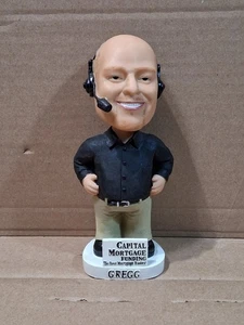 Vintage Detroit Red Wings Gregg Capitol Hypothekenfinanzierung Wackelköpfe - Bild 1 von 6