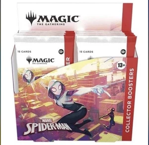 PREVENTA Magic The Gathering Marvel’s Spider-Man Collector Booster Box 12 paquetes - Imagen 1 de 1