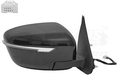 VAN WEZEL 3383818 Außenspiegel Seitenspiegel Rechts für NISSAN JUKE (F15) - Bild 1 von 4