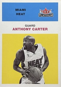 2001-02 Fleer Platinum ANTHONY CARTER Miami Heat - Bild 1 von 2