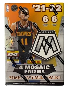 2021-22 Panini Mosaic BASKETBALL BLASTER BOX - Brand New & Factory Sealed - Picture 1 of 4