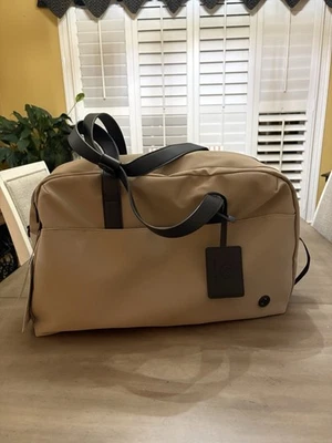 Adrienne Vittadini Maleta/Bolso de Lona Champiñón/Negro Etiquetas Nuevas (minorista $360) Foto 1 de 4