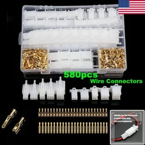 50 Set Motorrad Auto 2,8 mm 2/3/4/6/9 Pin Elektroklemmen Drahtverbinder - Bild 1 von 12