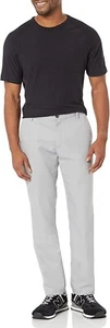 Amazon Essentials Men's Slim-Fit Flat-Front Dress Pant - 34x32, Gray - Picture 1 of 6
