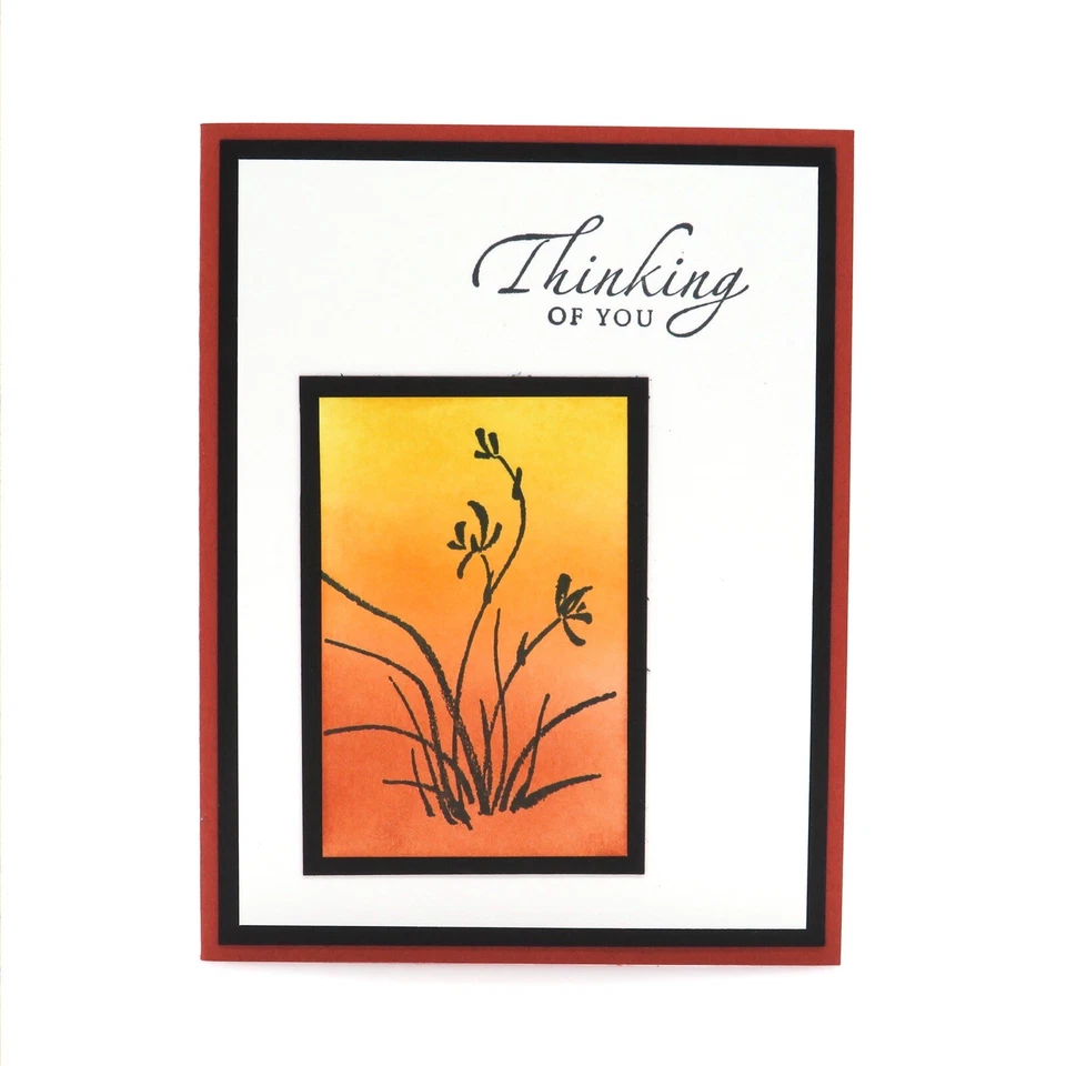 Stampin Up Thinking of You Card Thank You Get Well Sympathy Combined Shipping - Image 1 of 1