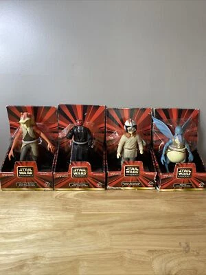 Star Wars Episode 1 Applause Kids Collectible Figure Lot - Set Of 4 - Image 1 of 4