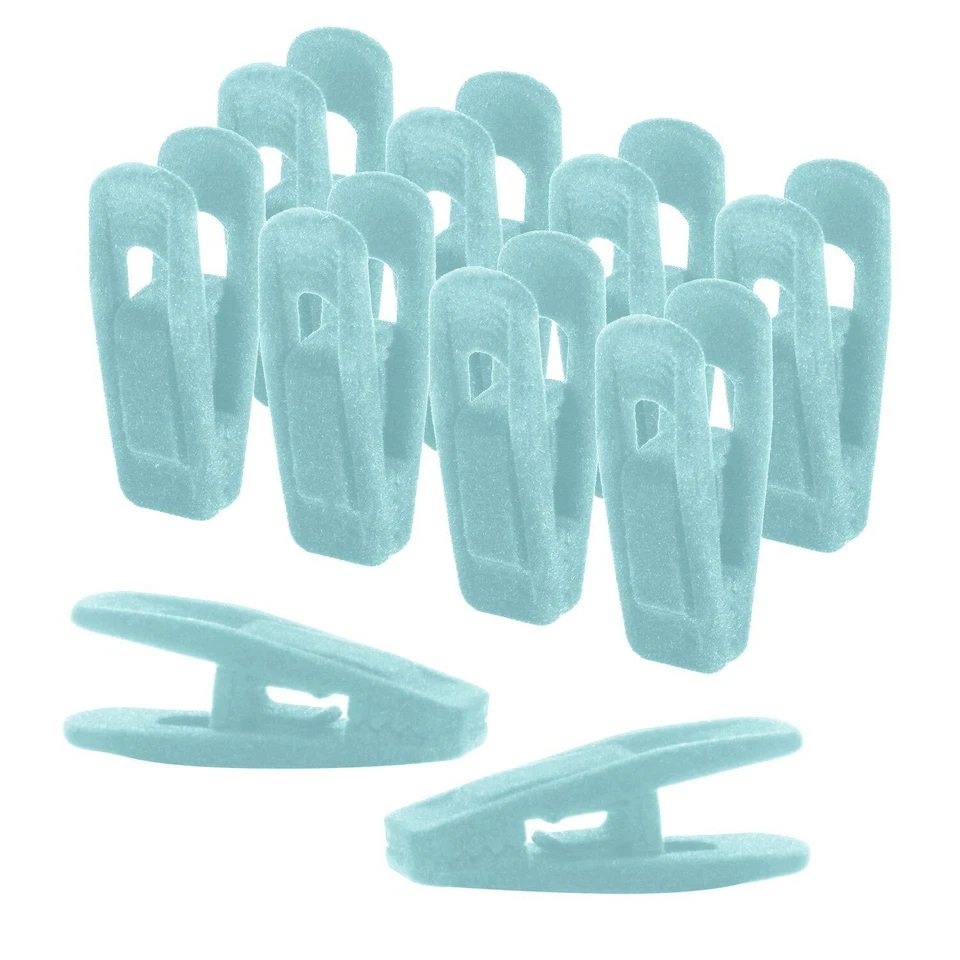 20 Pack Velvet Clips Durable Non- Breaking Material Matching Hangers