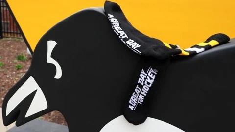 Pittsburgh Penguins Home Game Socks - 2022-2023 charity bag Cover