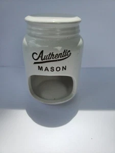 Einmachglas Schrubber weiß - Bild 1 von 5