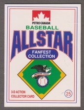 1991 Petro-Canada All Star Fanfest Stand-Ups Collection - Pick Your Card 1 to 26