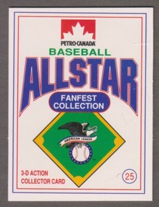 1991 Petro-Canada All Star Fanfest Stand-Ups Collection - Pick Your Card 1 to 26