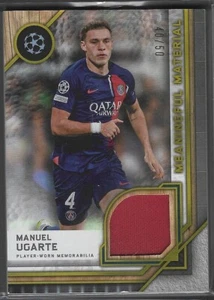 Topps Museum 2023/24 PSG Manuel Ugarte Meaningful Material Relic /50 Man United - Bild 1 von 2