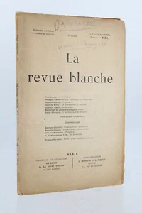 Revue blanche La N°59 de la sixième année EDITION ORIGINALE 1895 - Picture 1 of 1