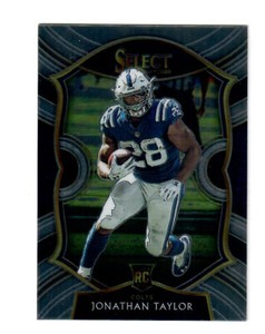 JONATHAN TAYLOR 2020 PANINI SELECT ROOKIE RC #53 $20.00 WISCONSIN BADGERS MINT